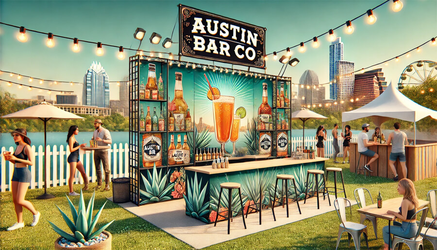 Austin Bartending Booth